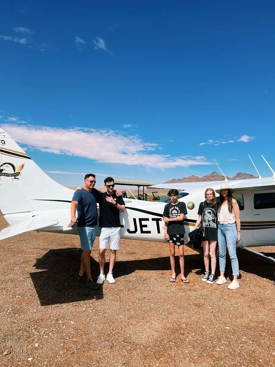 Our UK guests explored Namibia by private flights, visiting Windhoek, Sossusvlei, and Swakopmund. Highlights included desert rain, quad biking, aerial views of seal colonies, and Swakopmund’s salt pans, flamingos, and vibrant pier